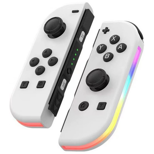 Mando J-C Set Izq/Dcha Blanco con RGB Hover Image