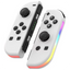 Mando J-C Set Izq/Dcha Blanco con RGB