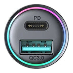 Joyroom JR-CCN04 60W USB-A y USB Tipo C - Cargador de coche