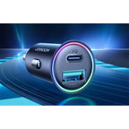 Joyroom JR-CCN04 60W USB-A y USB Tipo C - Cargador de coche