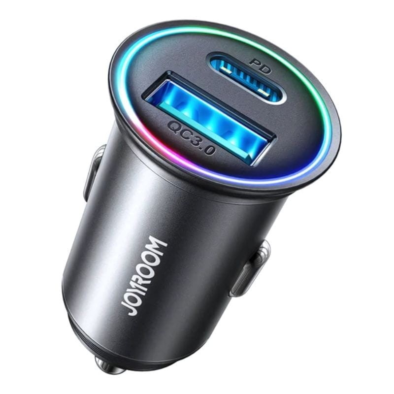 Joyroom JR-CCN04 60W USB-A y USB Tipo C - Cargador de coche