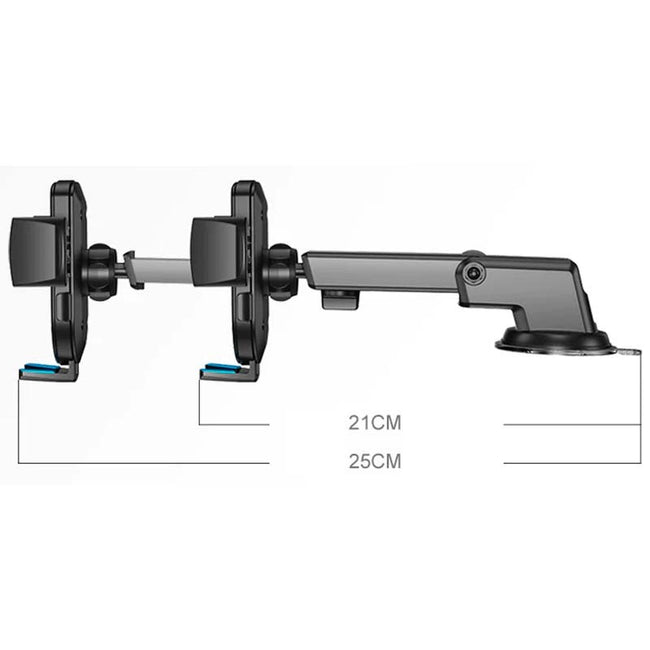 Joyroom JR-OK3 Soporte Smartphone para Coche con Fijación Mediante Ventosa 360 Negro Main Image
