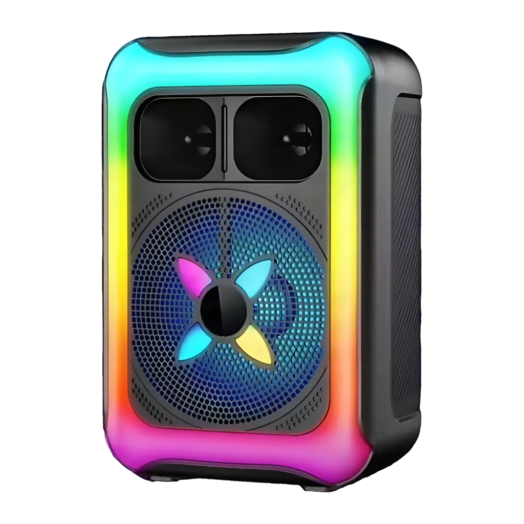 Oryx KTS-2452 12W manos libres luces RGB entrada AUX Altavoz Bluetooth