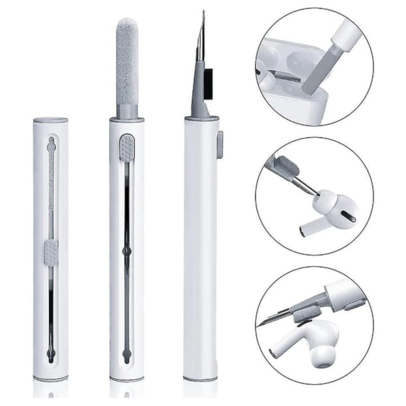 Kit de Limpieza Multifunción de Auriculares Smartphones y Tablets 2Gen Negro