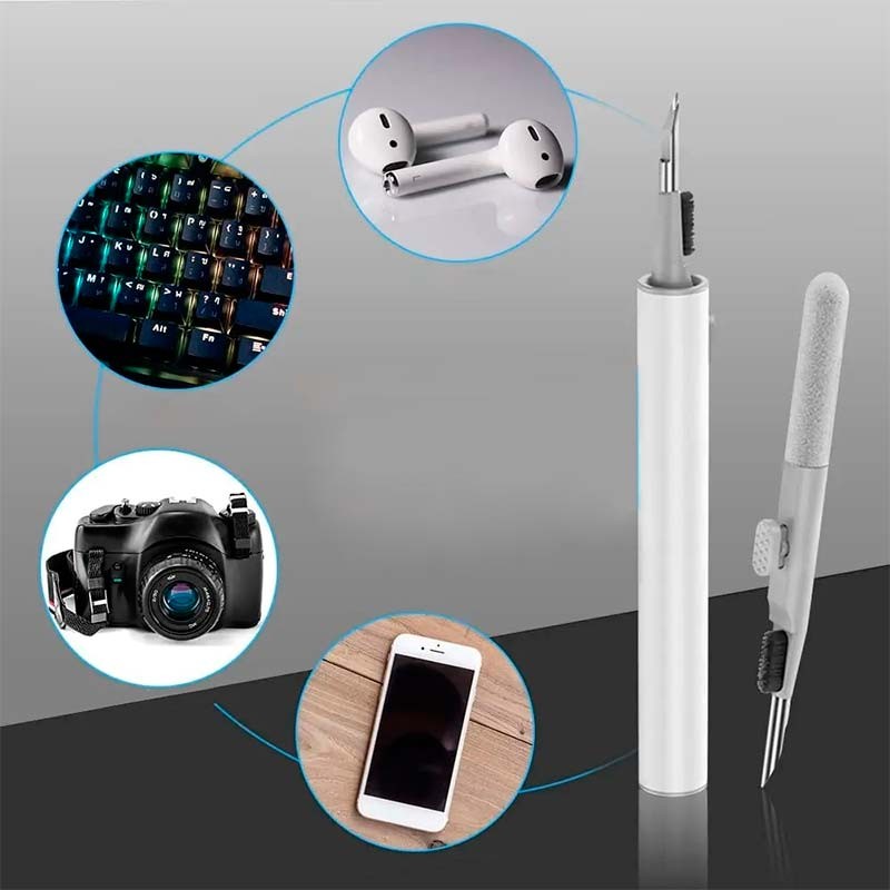 Kit de Limpieza Multifunción de Auriculares Smartphones y Tablets 2Gen Negro