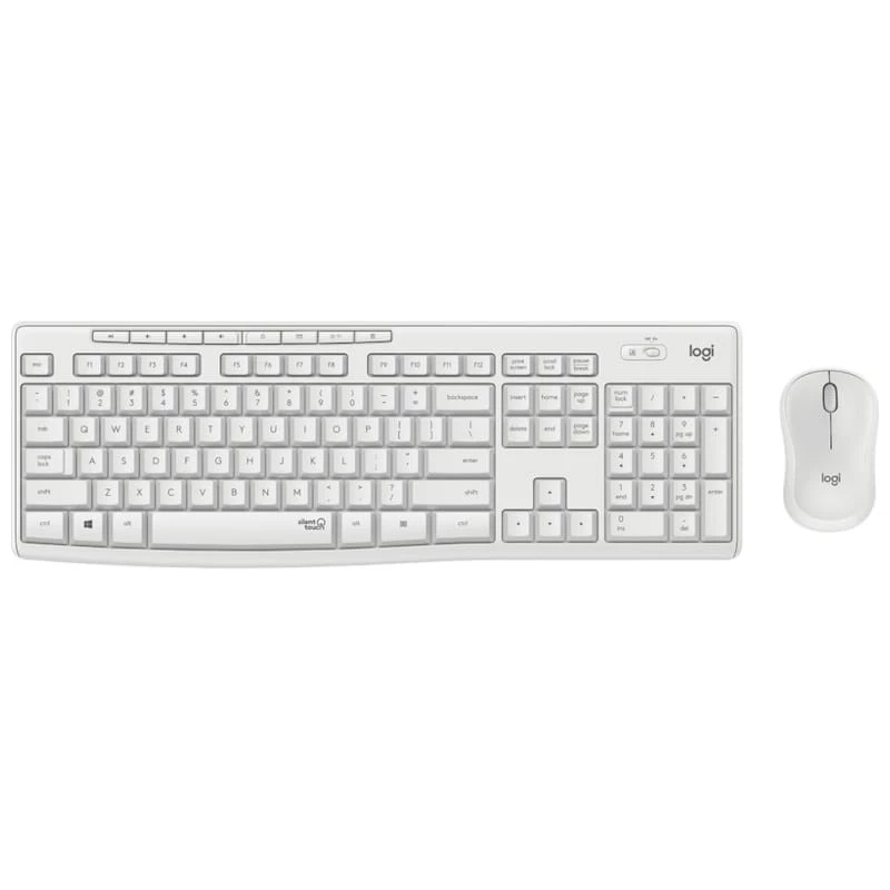 Teclado + Ratón inalámbricos Logitech MK295 Blanco