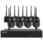 Kit videovigilancia IP Escam WNK614 Wifi 3MP 4 Cámaras de Seguridad