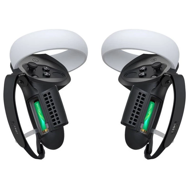Fundas protectoras con Asa Kiwi Design Q1 PRO-2.2 con protector de batería para Meta Quest 2 Negro Hover Image