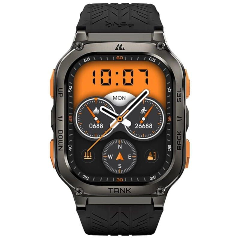 Smartwatch Kospet Tank M3 Ultra Negro - Reloj inteligente