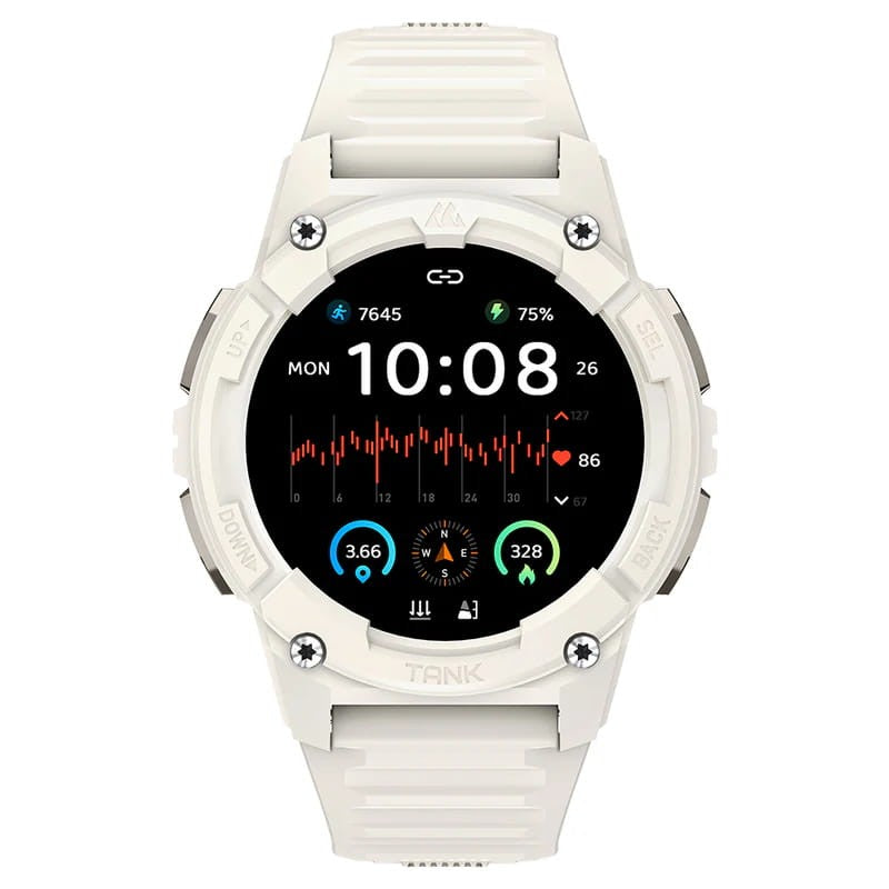 Smartwatch Kospet Tank S2 Blanco - Reloj inteligente