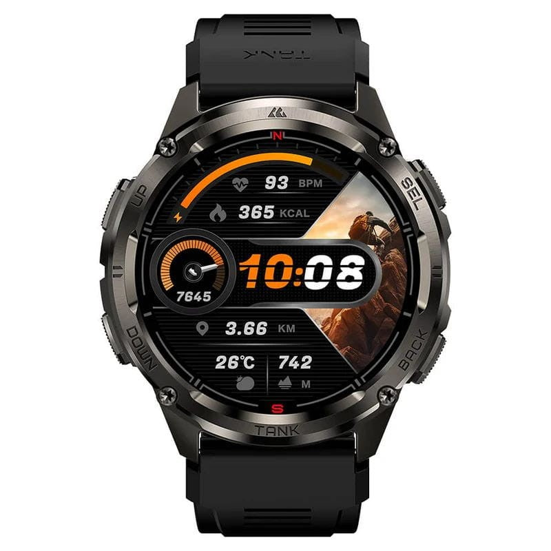 Smartwatch Kospet Tank T3 Ultra 2 Rugged Negro - Reloj inteligente
