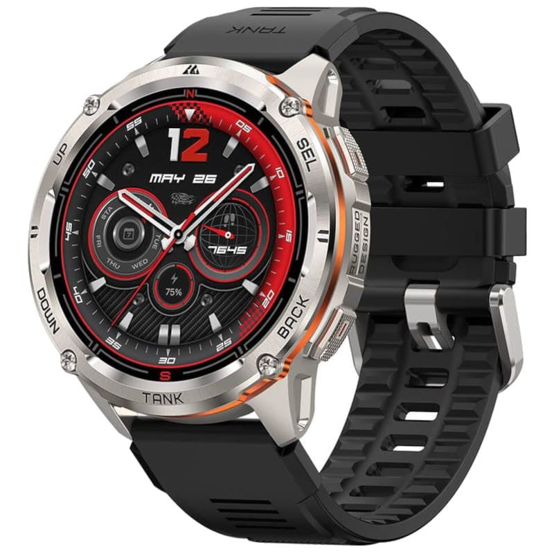 Smartwatch Kospet Tank T3 Ultra 2 Rugged Plata - Reloj inteligente