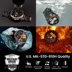 Smartwatch Kospet Tank T3 Ultra Edición Especial Rugged Negro - Reloj inteligente