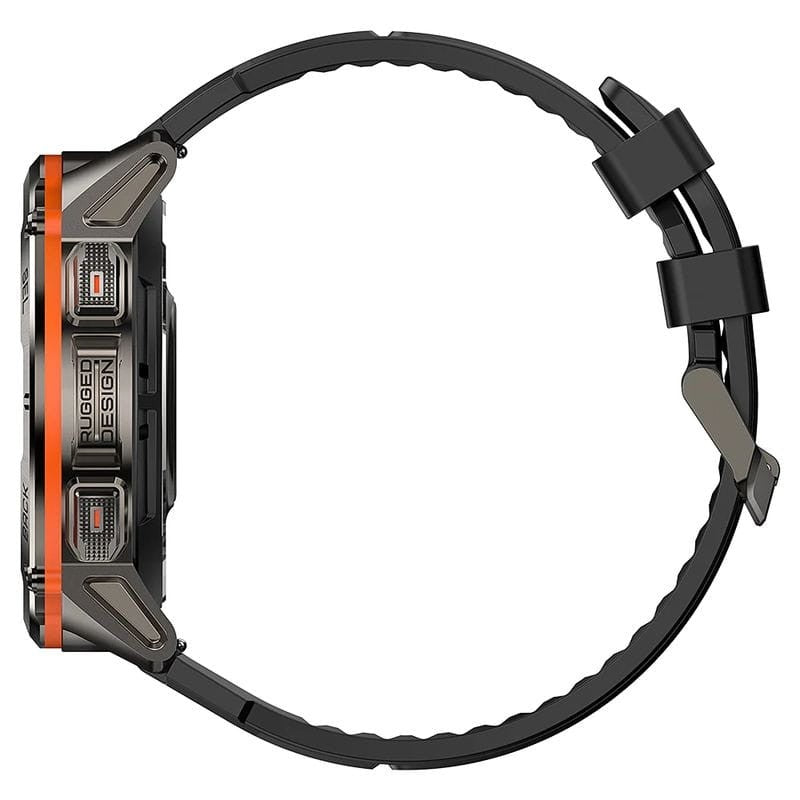 Smartwatch Kospet Tank T3 Ultra AMOLED compatible con satélites GPS Negro - Reloj inteligente