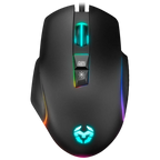 Ratón Gaming Krom Keos RGB Negro - 6400 DPI