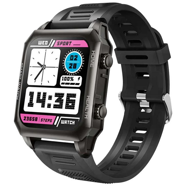 Kumi KU3 Max Negro - Reloj inteligente Hover Image