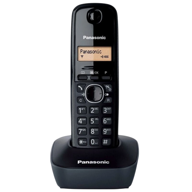 Panasonic KX-TG1611 Negro - Teléfono inálambrico DECT Hover Image
