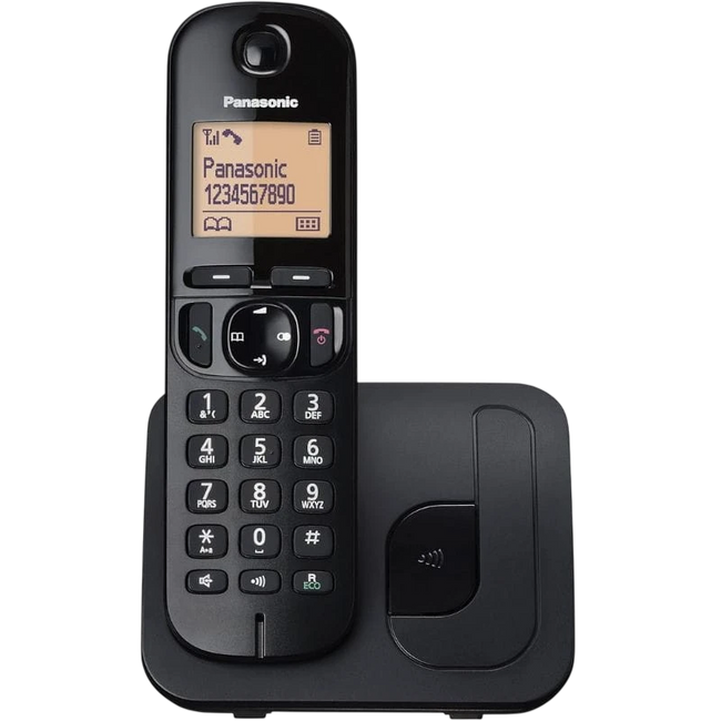 Panasonic KX-TGC250SPW Negro - Teléfono Inalámbrico Hover Image