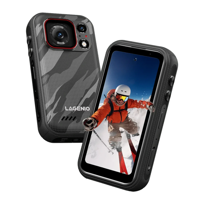 Lagenio Eagle Pro 5G 12GB/256GB Negro MIL-STD-810H IP68/IP69K 3700mAh Hover Image