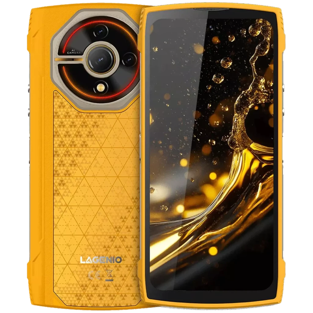 Lagenio Phanter 2 Pro 8GB/256GB Amarillo Rugged