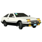 LD1801 AE86 1/18 2.4G (Gyro Version) Drift Blanco - Coche RC