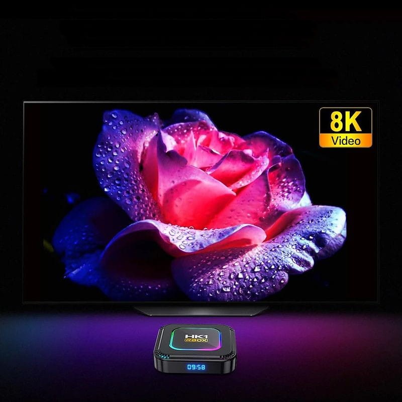 HK1 RBOX K8 RK3528 4GB/32GB Android 13 Negro - Android TV