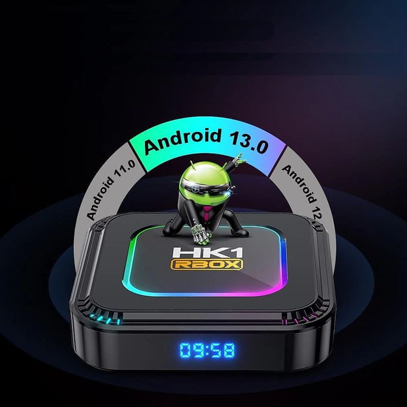 HK1 RBOX K8 RK3528 4GB/64GB Android 13 Negro - Android TV