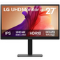 LG 27BA45U-B 27" 4K Ultra HD HDR10 Negro - Monitor de PC - Desprecintado