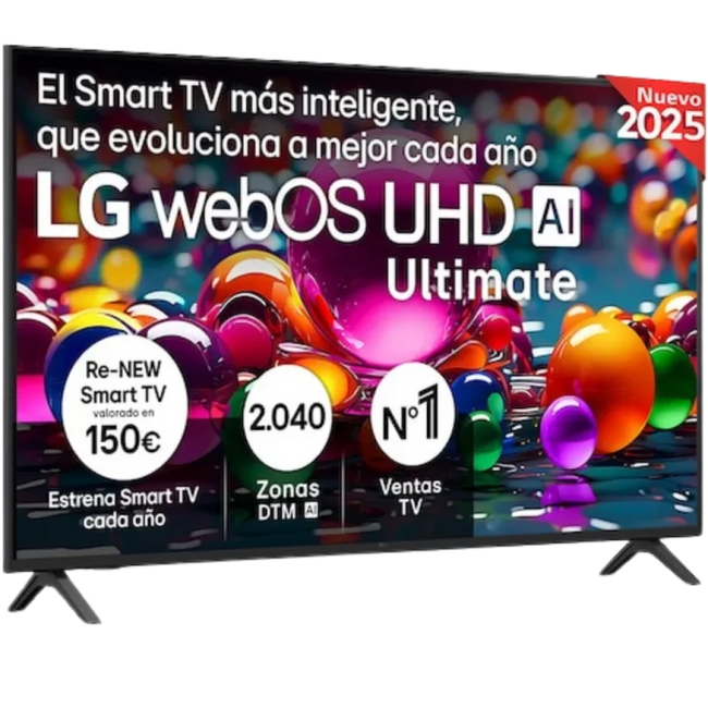 LG UHD AI 55UA74006LB 139,7 cm (55") 4K Ultra HD Smart TV Wifi Azul Hover Image