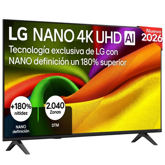 TV LG 43 43NU8E0B3LA UHD NANO A7 WEBOS26 HDR10PRO Hover Image