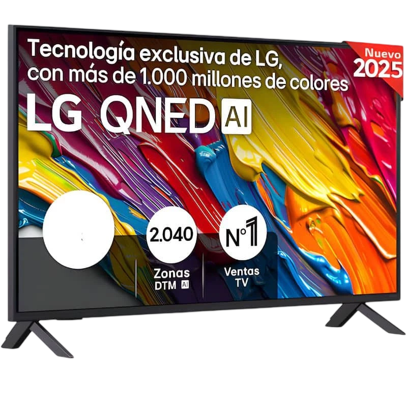 LG 43QNED82A6B 43" 4K Ultra HD QNED WebOS AI Wi-Fi Smart TV