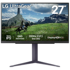 LG 27GS85Q-B 27 2K QHD IPS 200 Hz G-Sync Negro