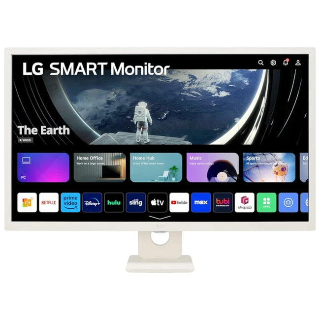 LG 32SR50F-W.AEU 31.5 FullHD IPS WebOS Blanco Hover Image