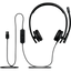 Logitech Auriculares H570e Stereo MS USB-A / 981-001430 Negro
