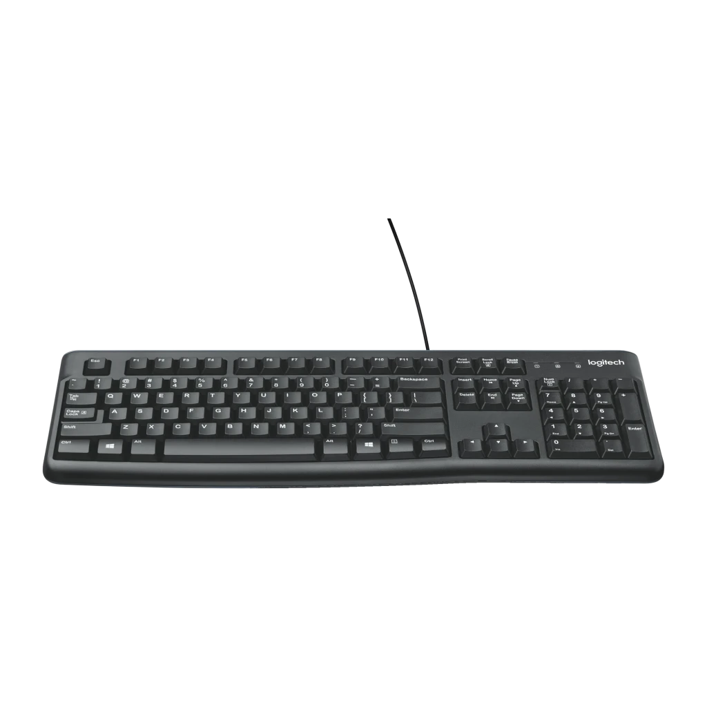 Teclado Logitech K120 USB Con Cable QWERTY