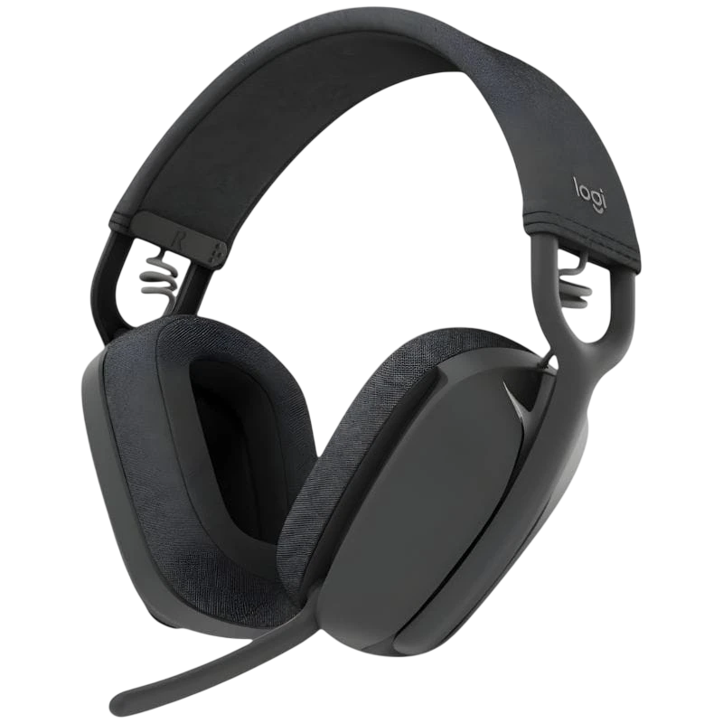 Logitech Zone Vibe 100 Gris Diadema Bluetooth 5.2 20h Multipunto Auriculares inalámbricos