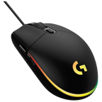Logitech G G203 Lightsync USB 8000 DPI Negro - Ratón Gaming