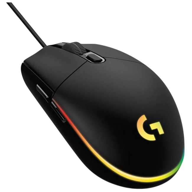 Logitech G G203 Lightsync USB 8000 DPI Negro - Ratón Gaming Hover Image