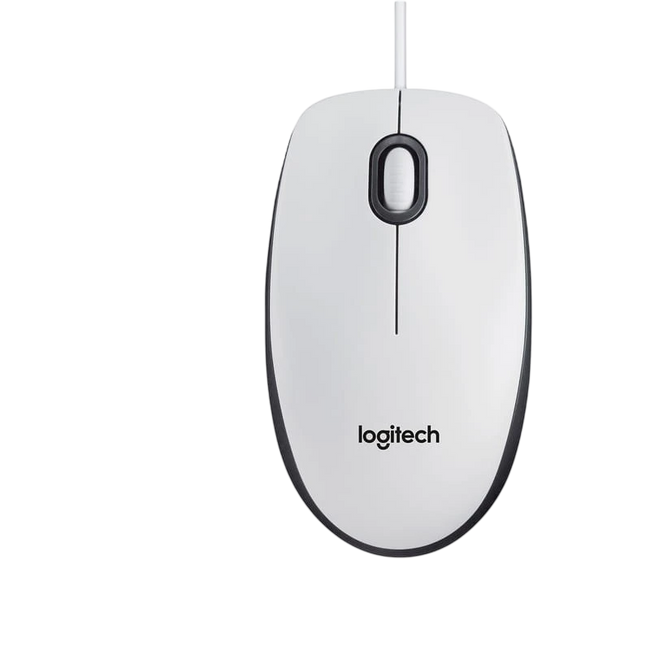 Logitech M100 USB 1000 DPI Blanco Hover Image