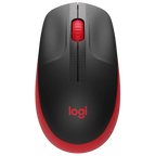 Logitech M190 Negro/Rojo - 1000 DPI