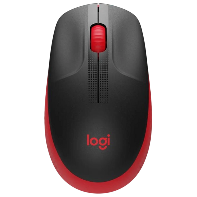 Logitech M190 Negro/Rojo - 1000 DPI Hover Image