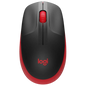 Logitech M190 Negro/Rojo - 1000 DPI