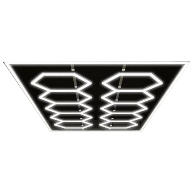 Luz hexagonal SS-HX-C202 LED Blanca - Luz para techo Hover Image