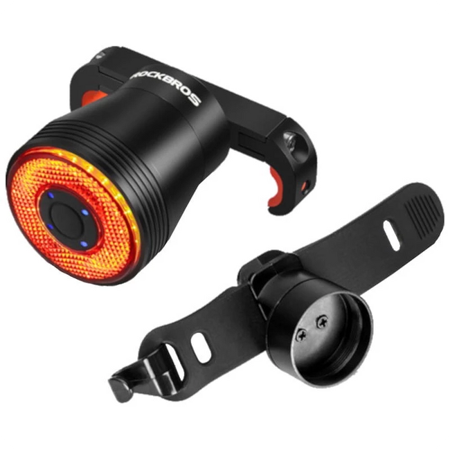 Luz Trasera Inteligente Rockbros Q5 Doble Soporte Hover Image