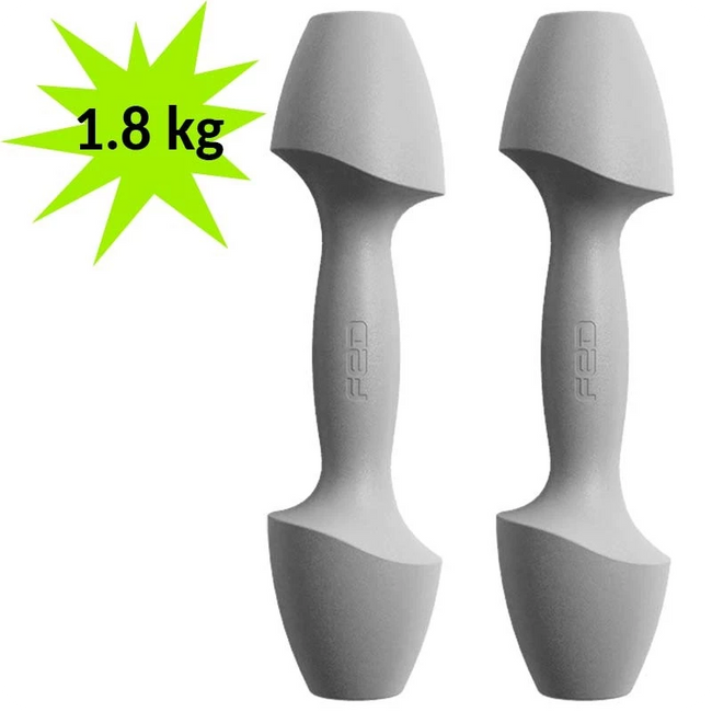 Mancuernas Fitness Xiaomi FED 1.8Kg Gris Hover Image