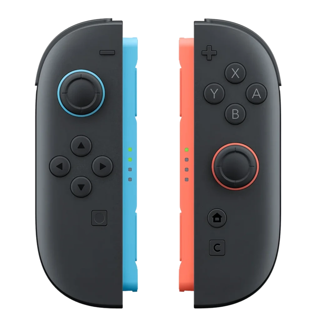Mando J-C Magnetic Set Izq/Dcha Azul/Rojo S2