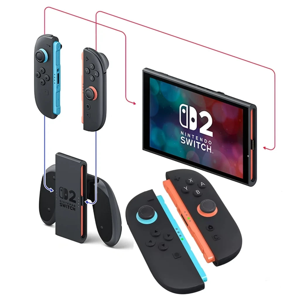 Mando J-C Magnetic Set Izq/Dcha Lavanda/Turquesa S2 compatible Switch 2