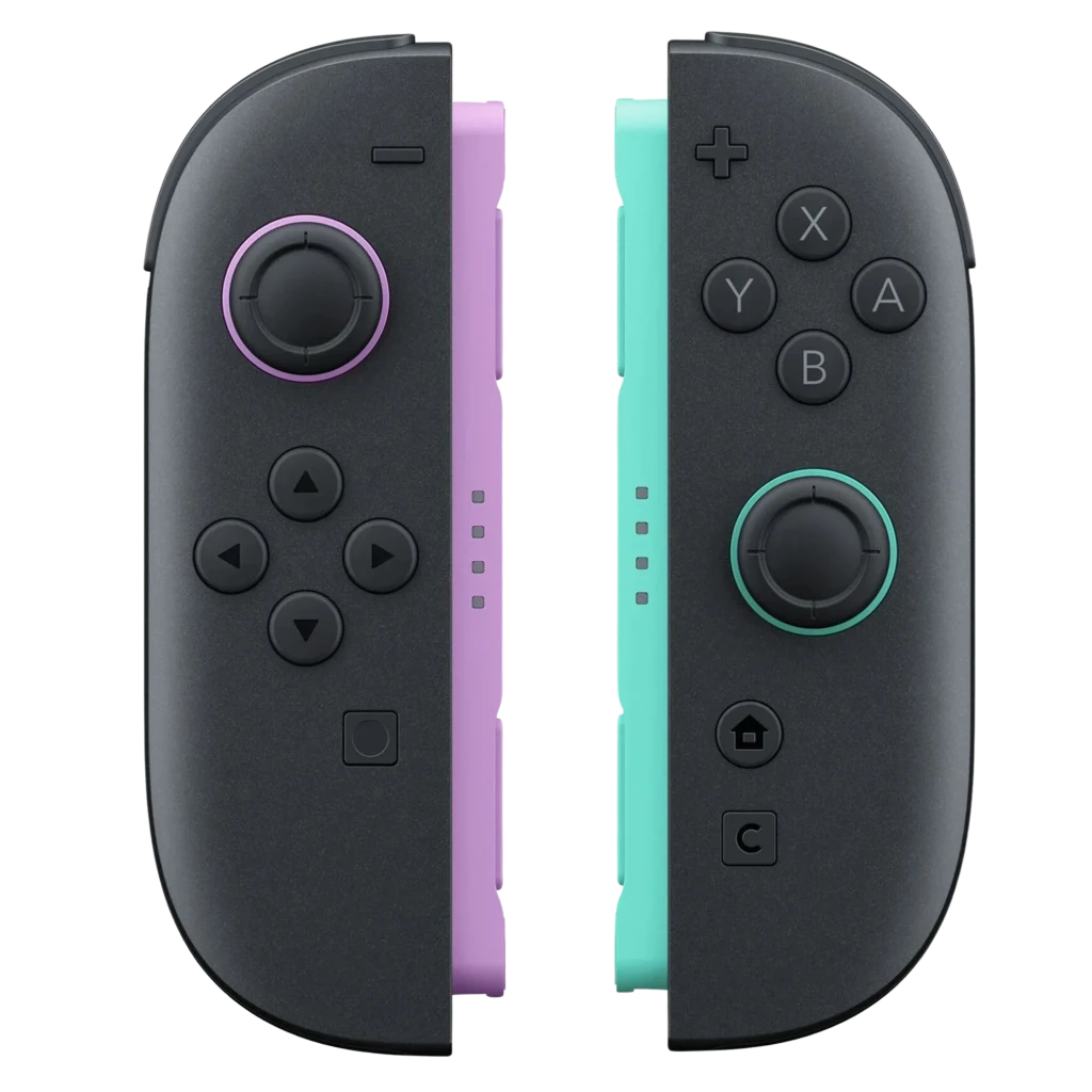 Mando J-C Magnetic Set Izq/Dcha Lavanda/Turquesa S2 compatible Switch 2