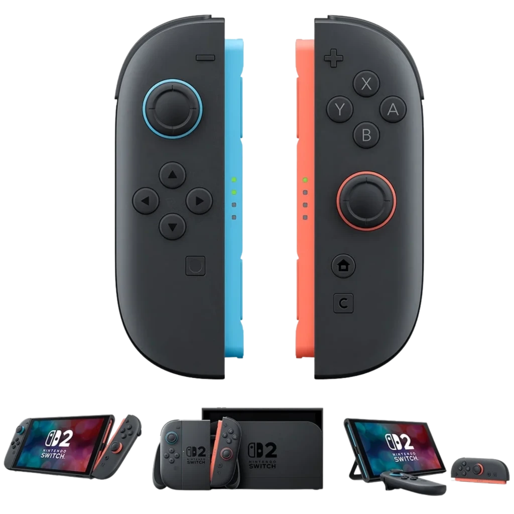 Mando J-C Magnetic Set Izq/Dcha Lavanda/Turquesa S2 compatible Switch 2