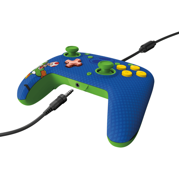 Mando Pdp Rematch Wired Controller Super Mario Toad & Yoshi ( Switch 2 / Lite / Oled ) Pdp SWITCH 2nhzge-q1 mando-pdp-rematch-wired-controller-super-mario-toad-yoshi-switch-2-lite-oled Accesorio, No-aplicable, Pdp, SWITCH